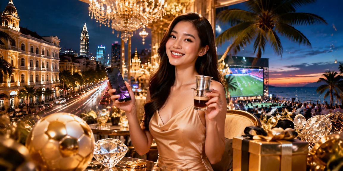 Thành viên VIP TP Hồ Chí Minh nhận thưởng cùng ly cà phê đặc sản Việt Nam